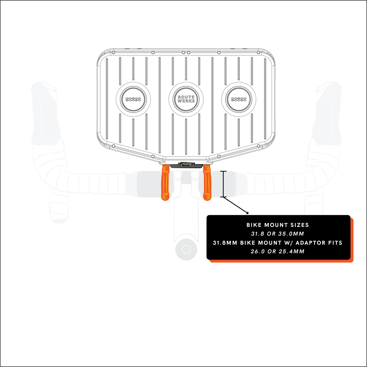 Bike Mount - 35.0mm
